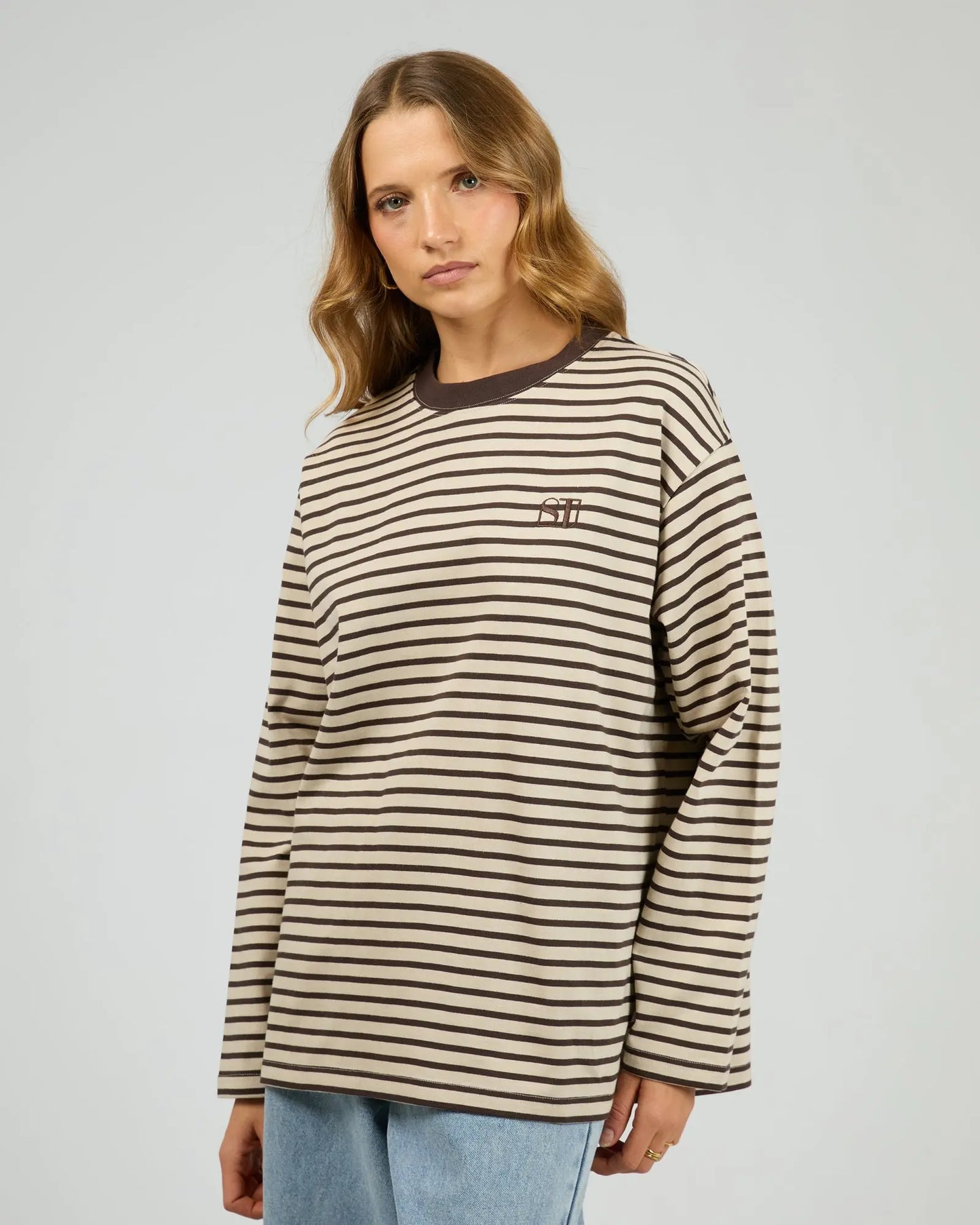 Foundation Stripe Long Sleeve Tee Silent Theory