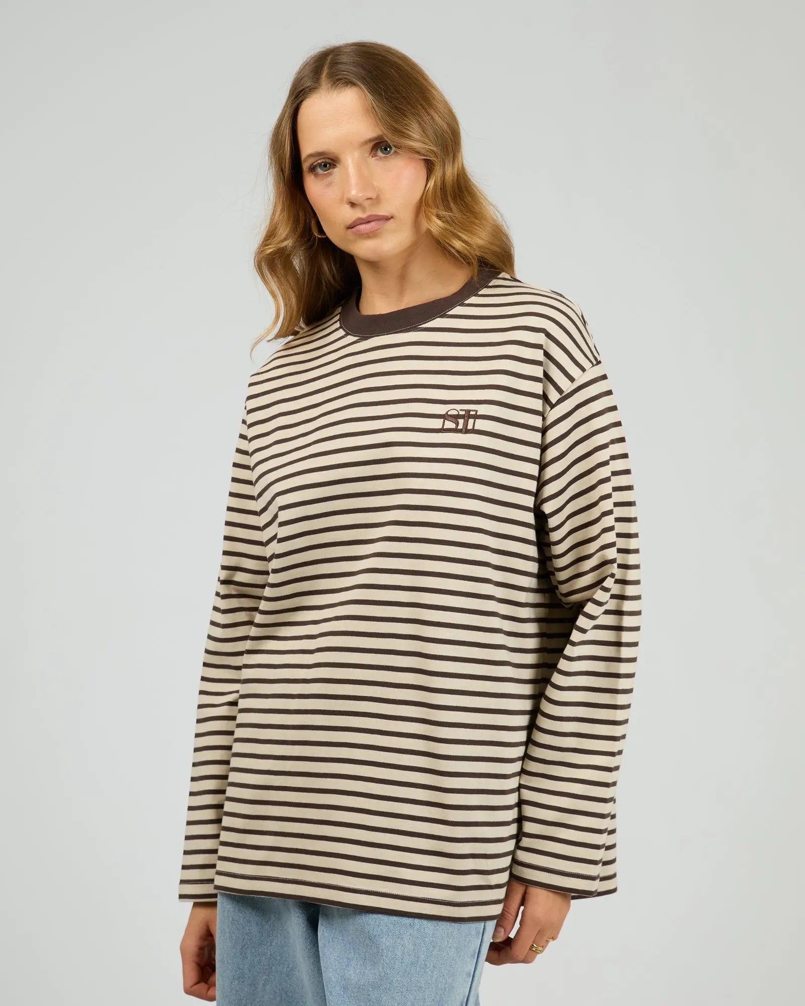 Foundation Stripe Long Sleeve Tee Silent Theory