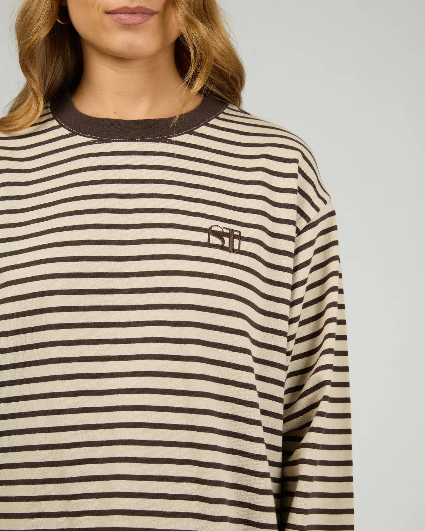Foundation Stripe Long Sleeve Tee Silent Theory
