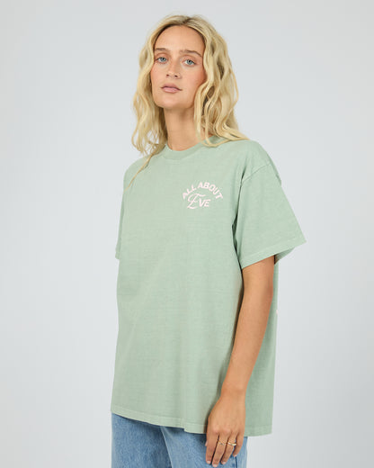 Matcha Club Relaxed Tee - Sage The Rose Edit