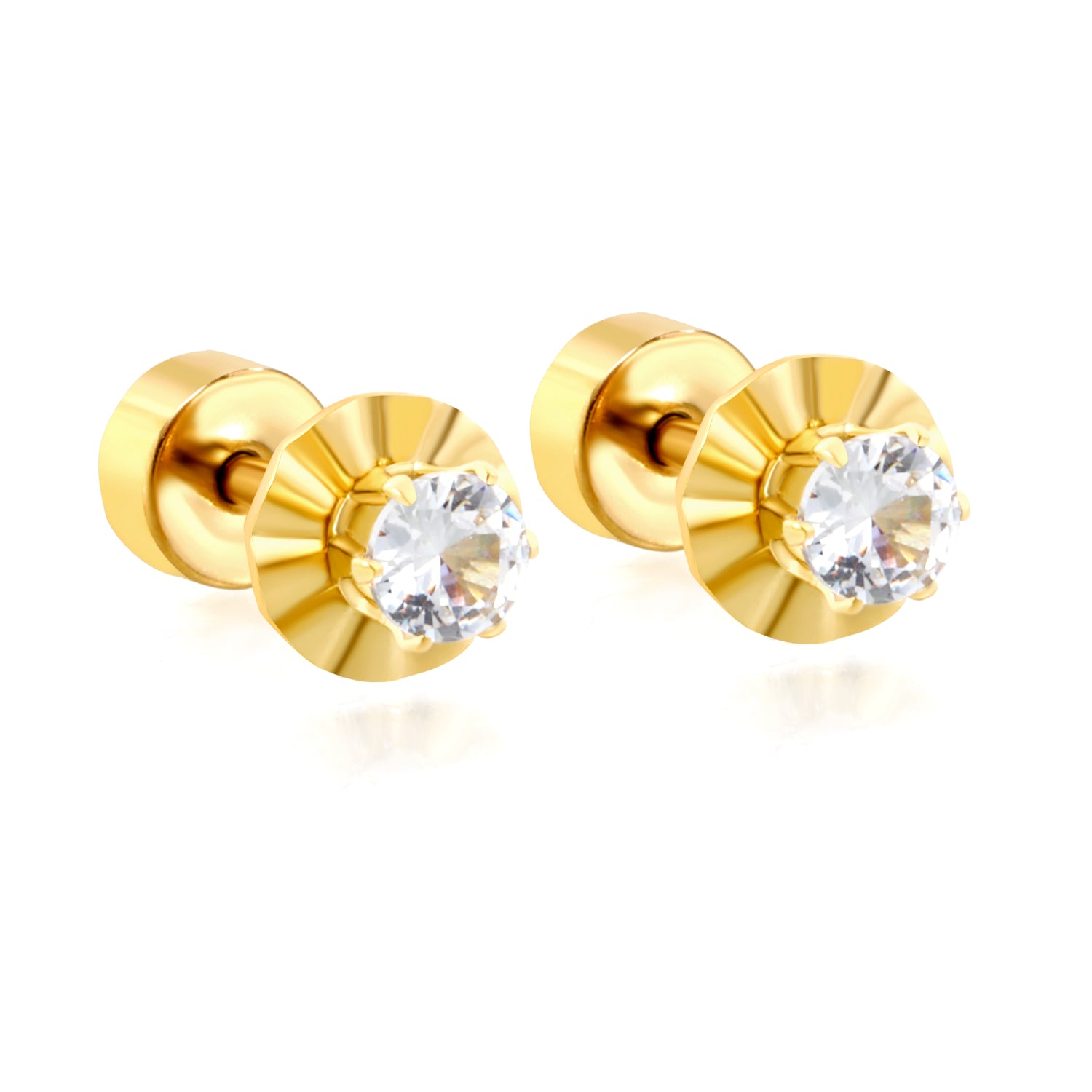 The Lumi Studs The Rose Edit