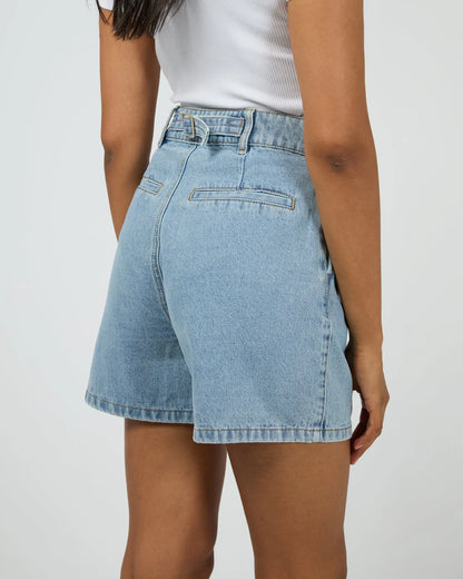 AAE Stevie Denim Short - Light Blue All About Eve