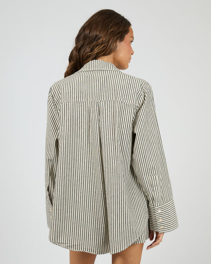 Sunday Long Sleeve Shirt - Black