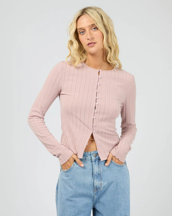 Tarni Knit Top in Fawn All About Eve
