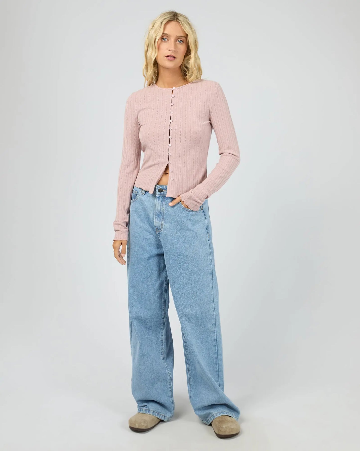 Tarni Knit Top in Fawn All About Eve