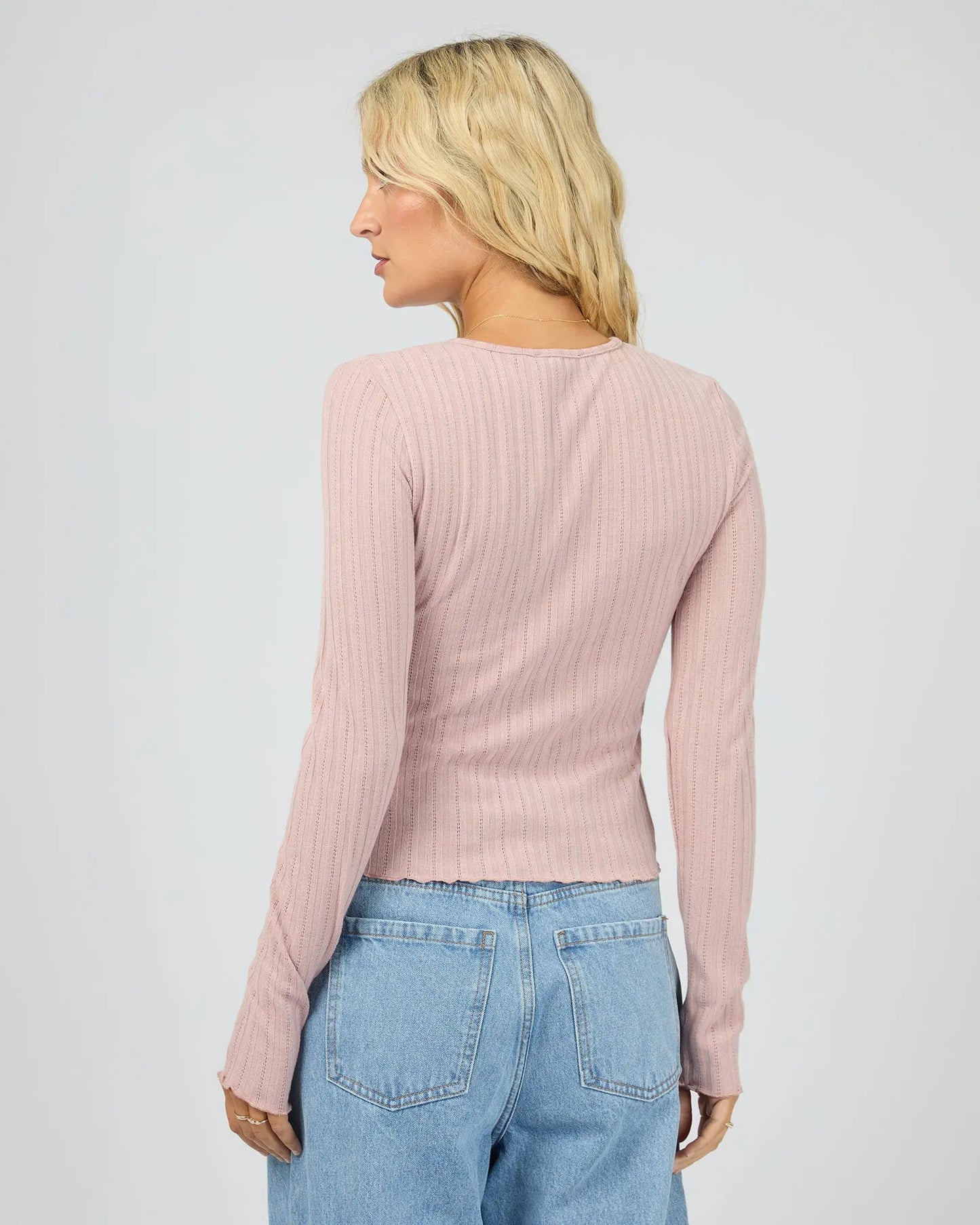 Tarni Knit Top in Fawn All About Eve