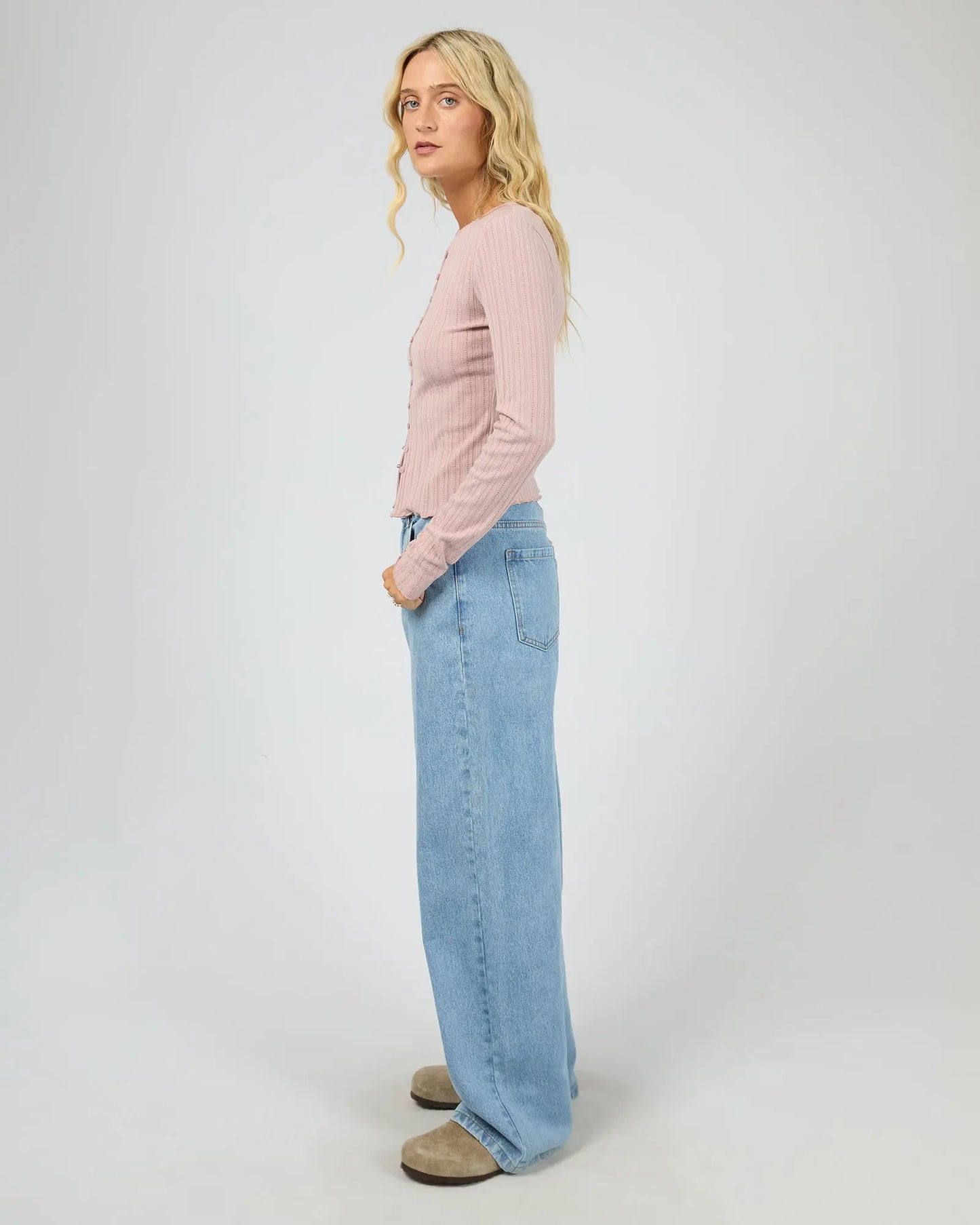 Tarni Knit Top in Fawn All About Eve